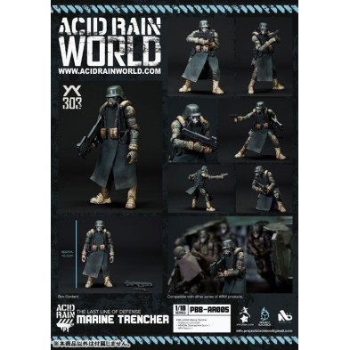 PBB-AR005"Marine Trencher 海陸戰壕兵"1:18動作人偶